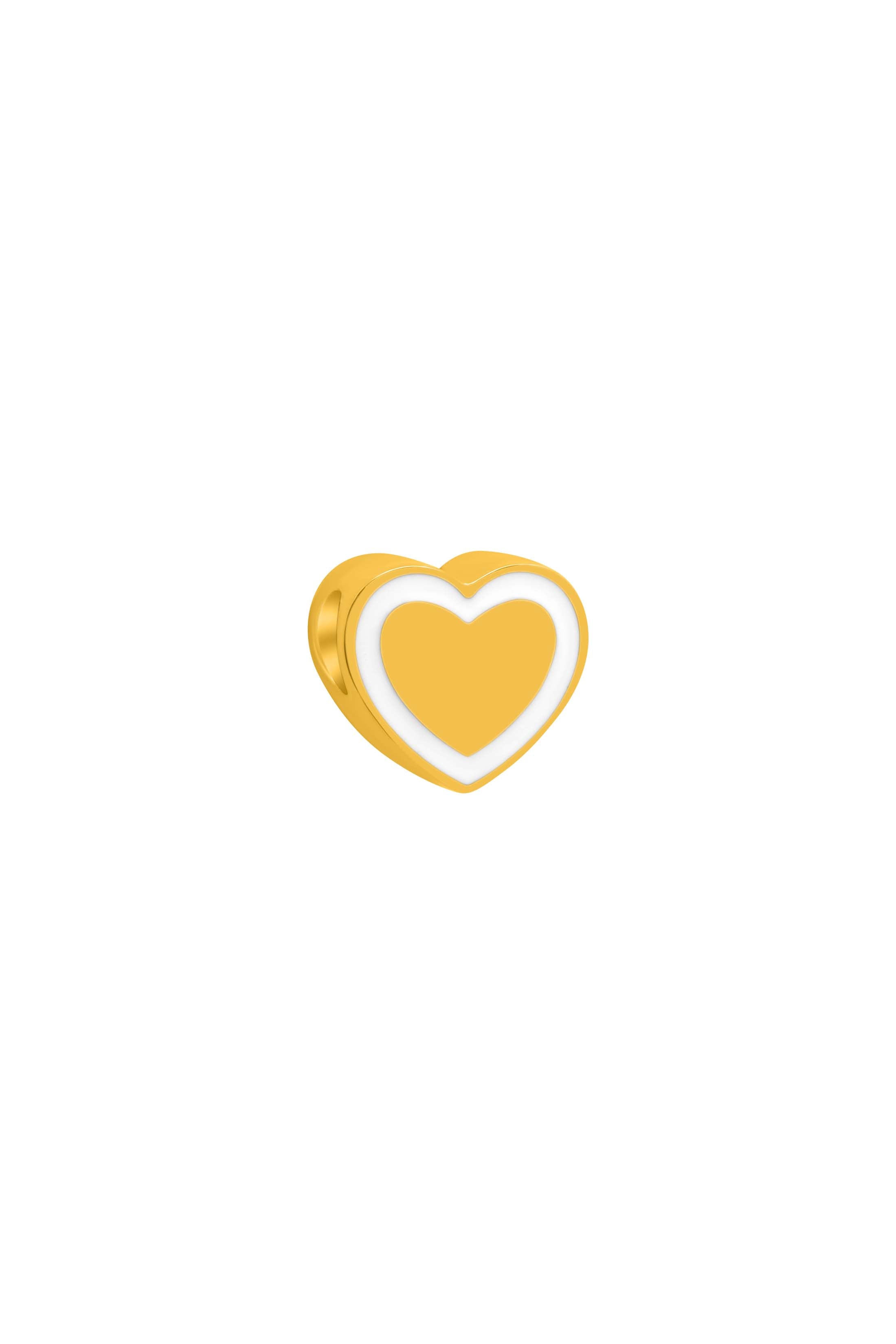 Engravable Heart Token Charm