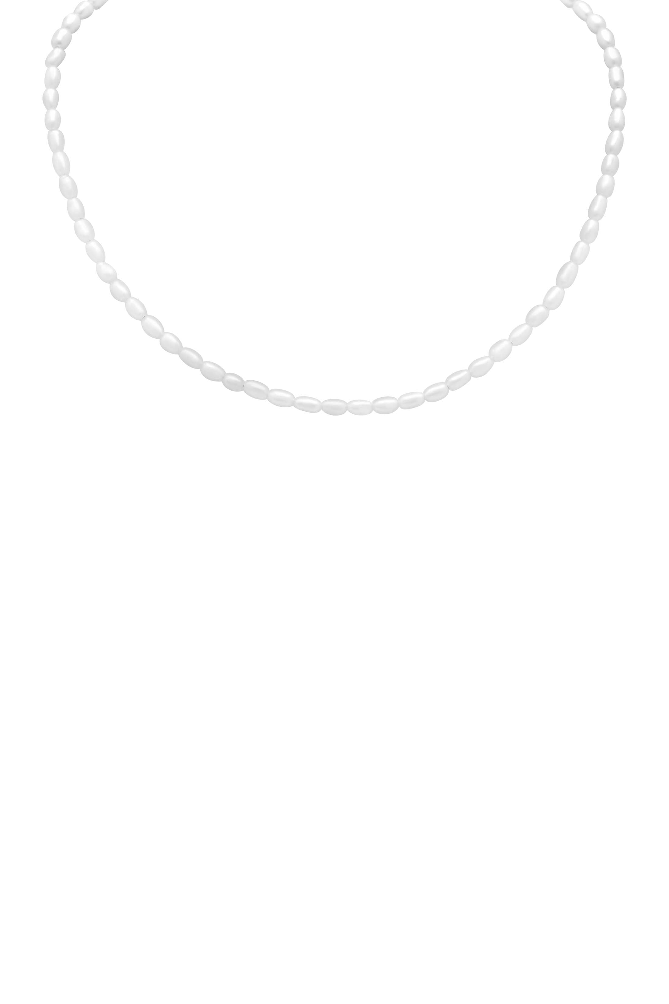 Freshwater Pearl Silver Necklace