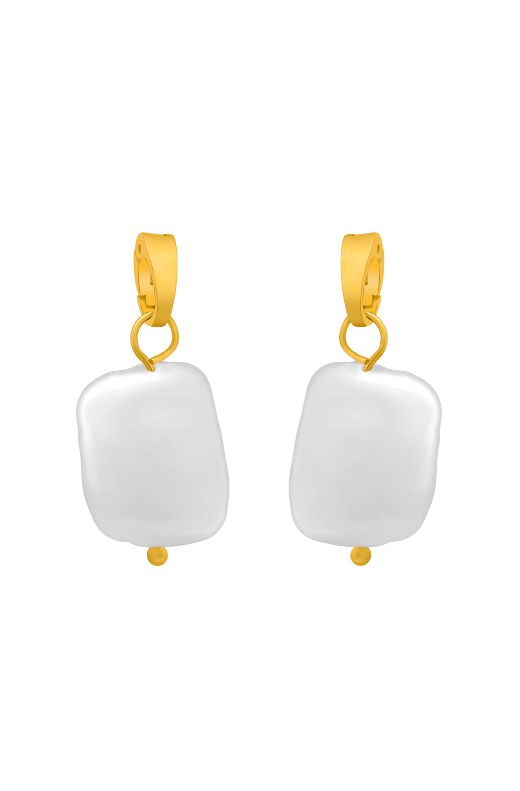 Baroque Freshwater Pearl Pendant Earring Set