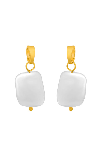 Baroque Freshwater Pearl Pendant Earring Set