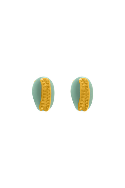 Capri Blu Shell Stud Earring Set