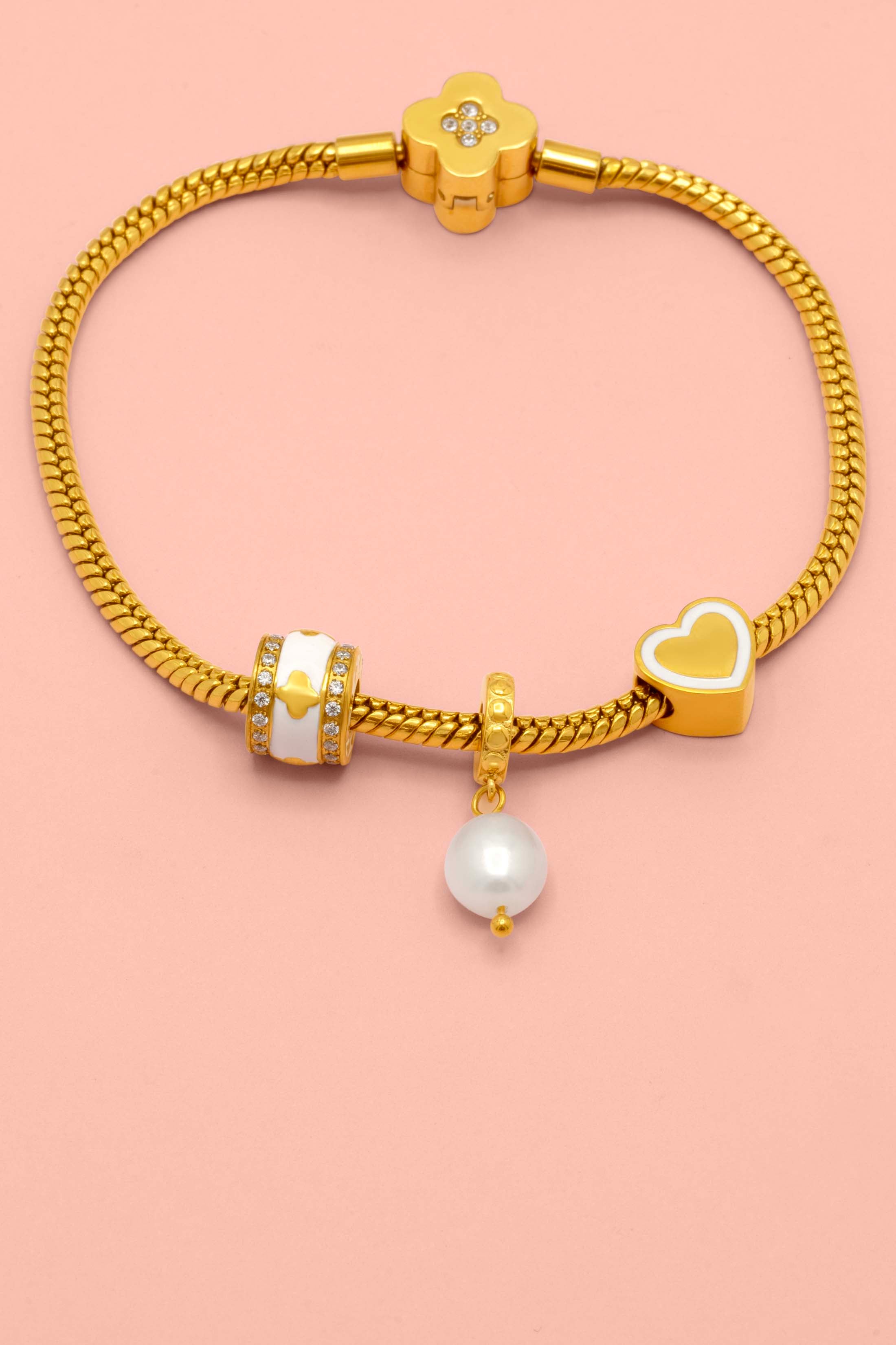 Carisma Graduation Token Charm Bracelet Gift Set