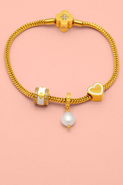 Carisma Graduation Token Charm Bracelet Gift Set