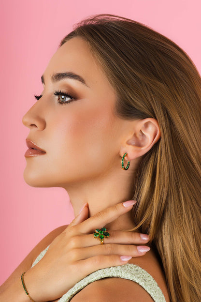 Tengħud Petite Hoop Earring Set