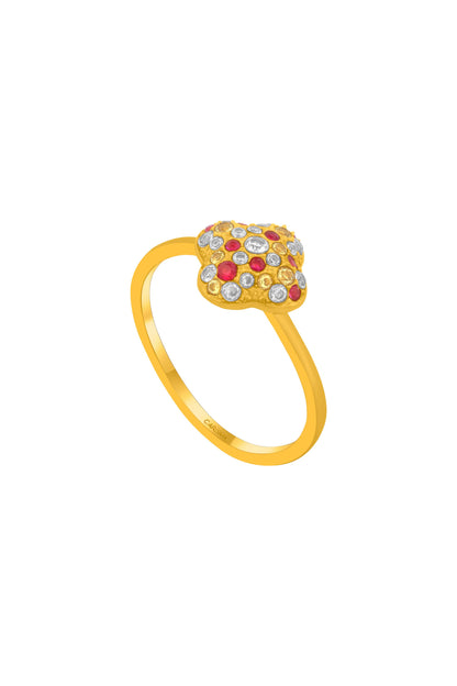 Pink Aurora Ring