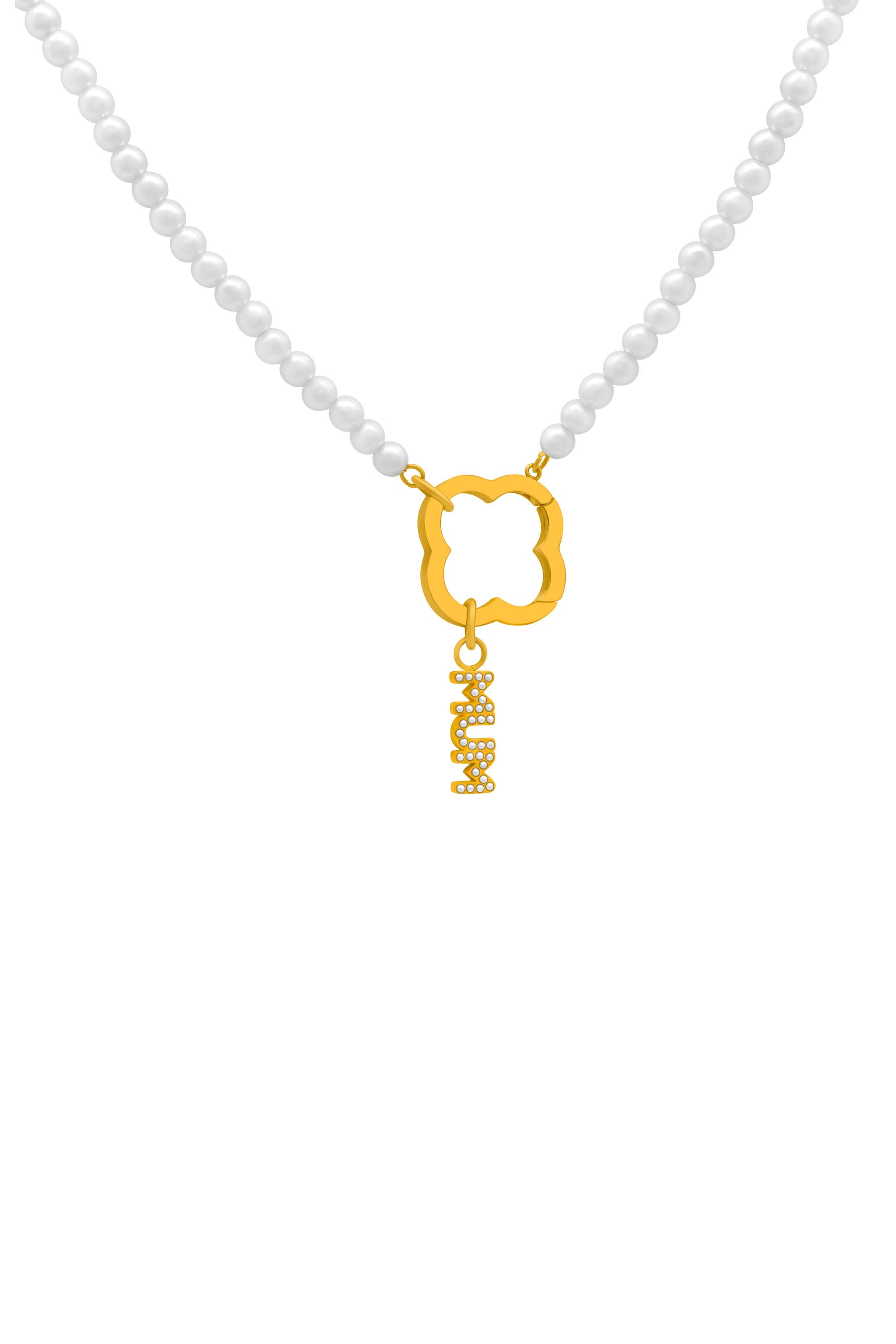 ‘Mum’ Pearl Pendant