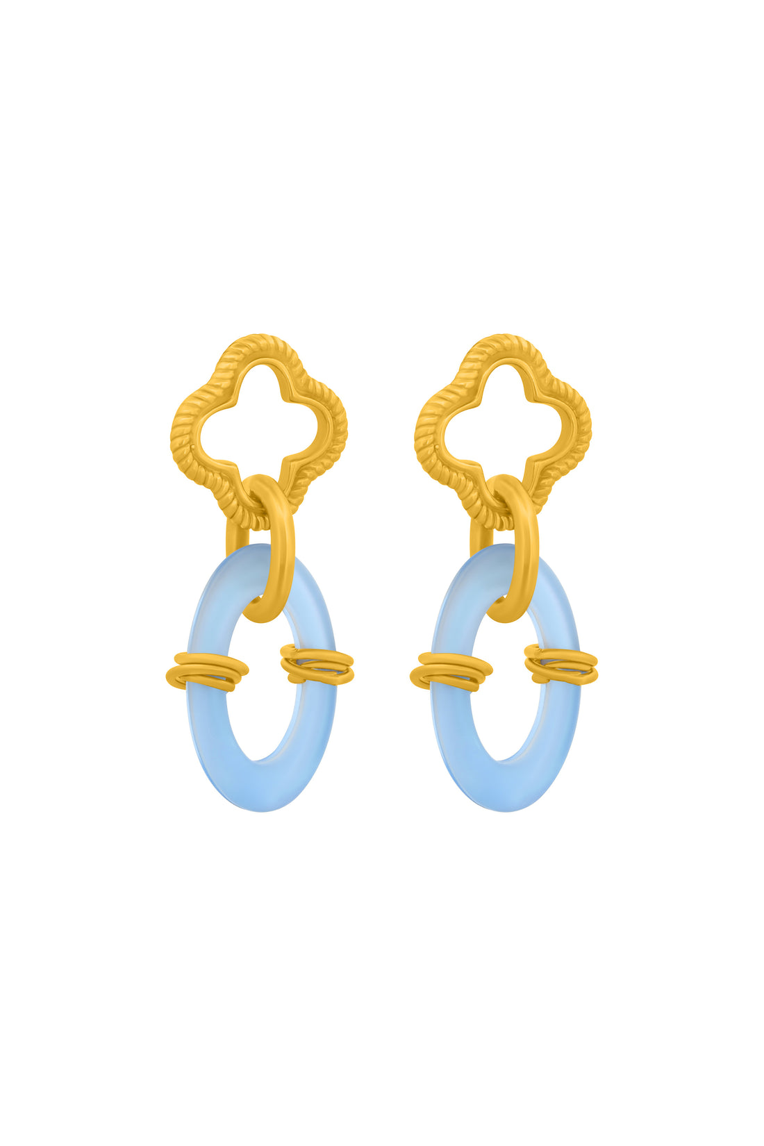 Tropez Glow Statement Earring Set