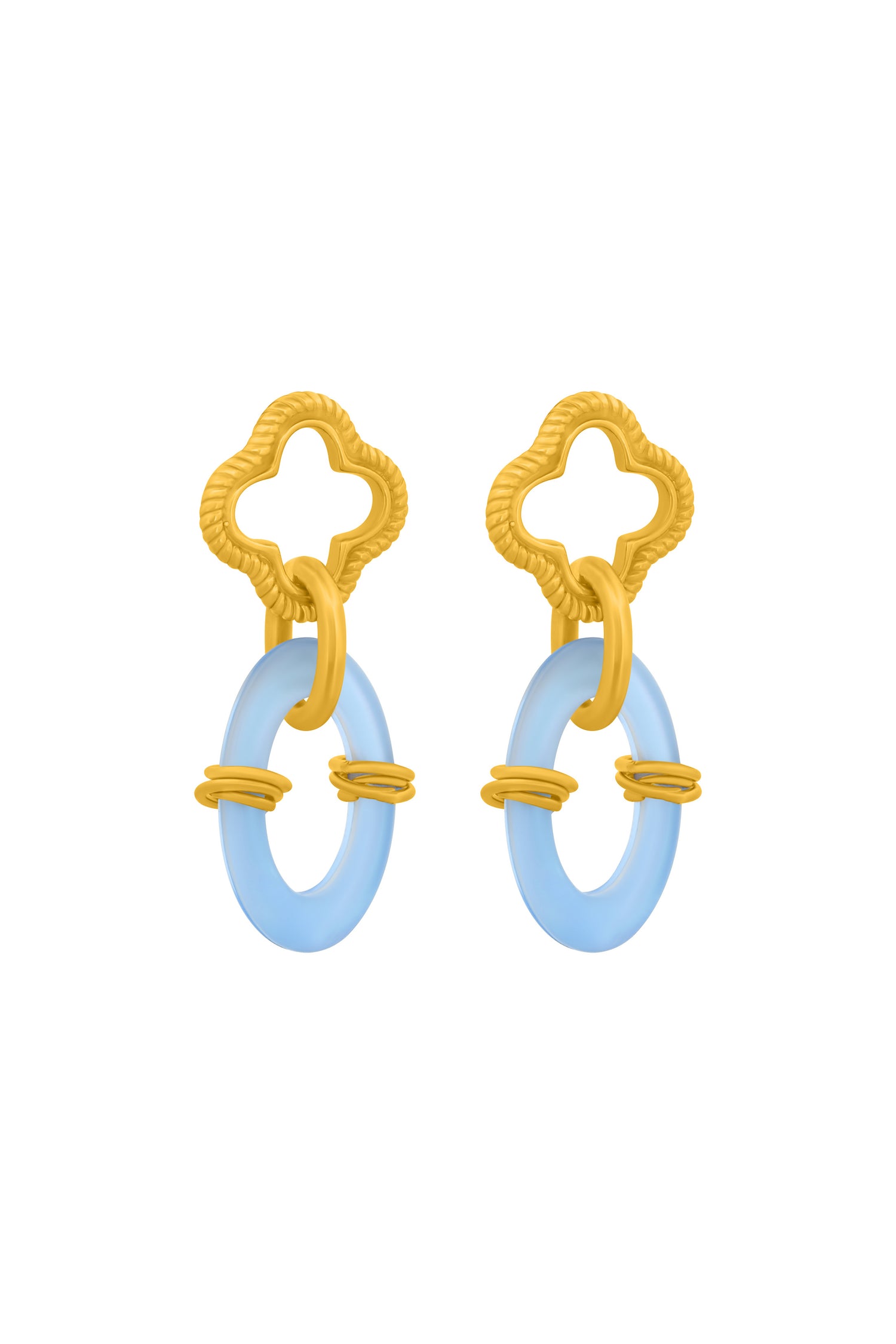 Tropez Glow Statement Earring Set