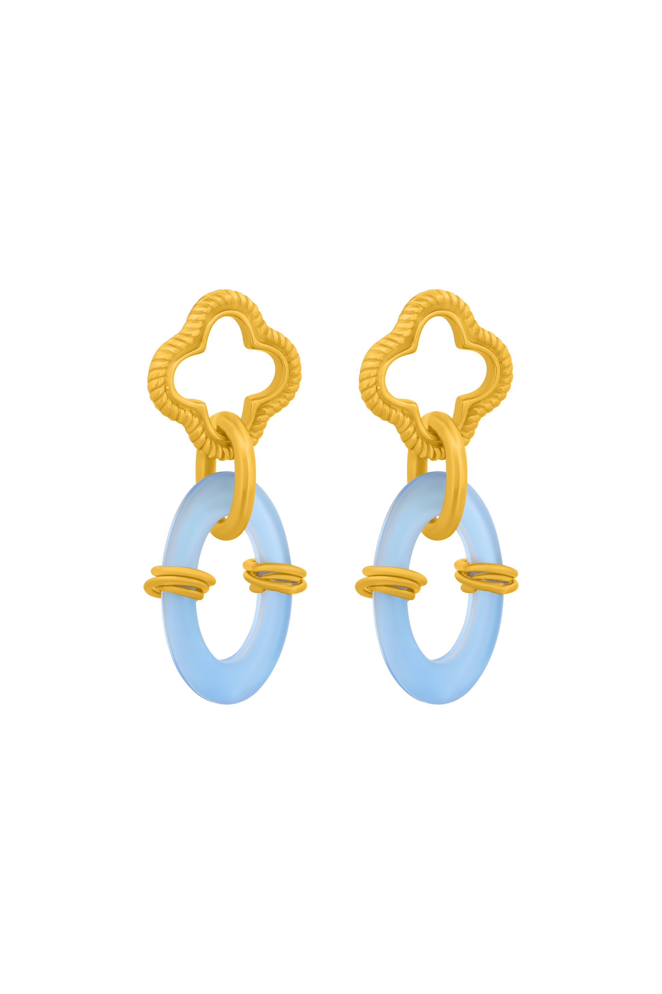Tropez Glow Statement Earring Set