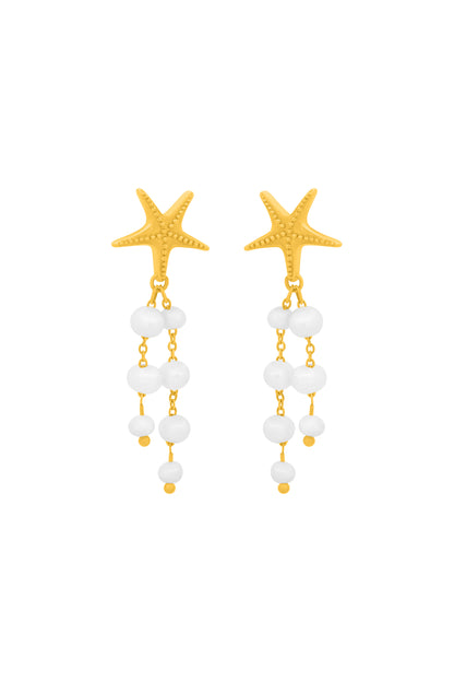 Sea Star Drop Earring Set