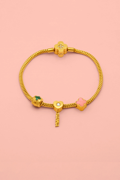 Carisma Graduation Token Charm Bracelet Gift Set