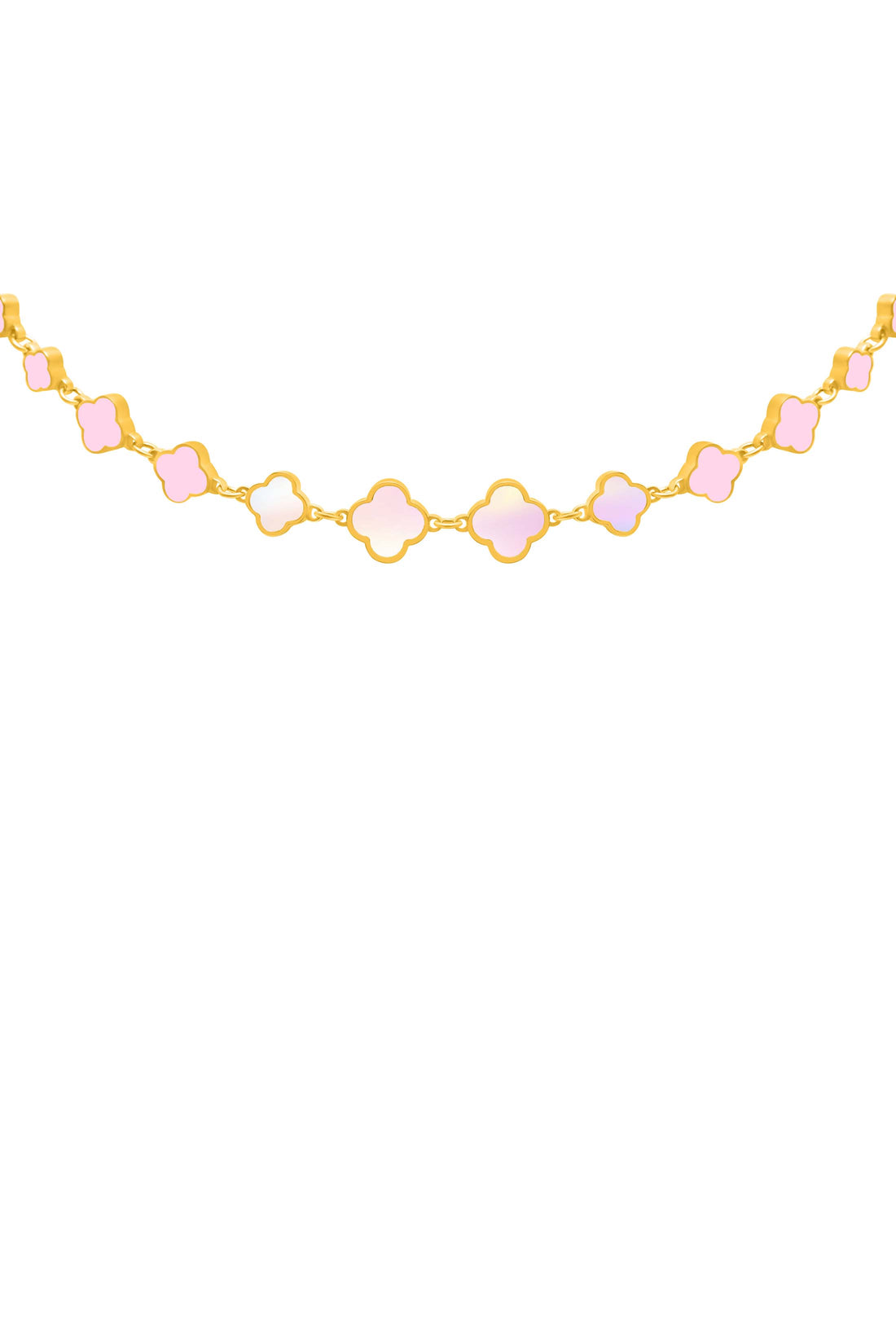 Sofia Pink Choker Necklace