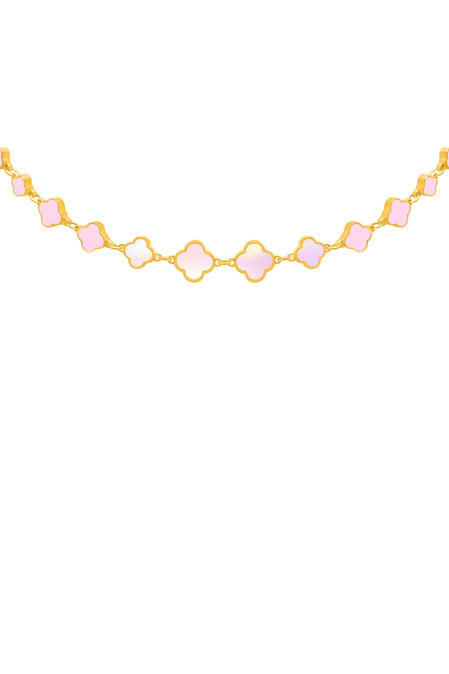 Sofia Pink Choker Necklace
