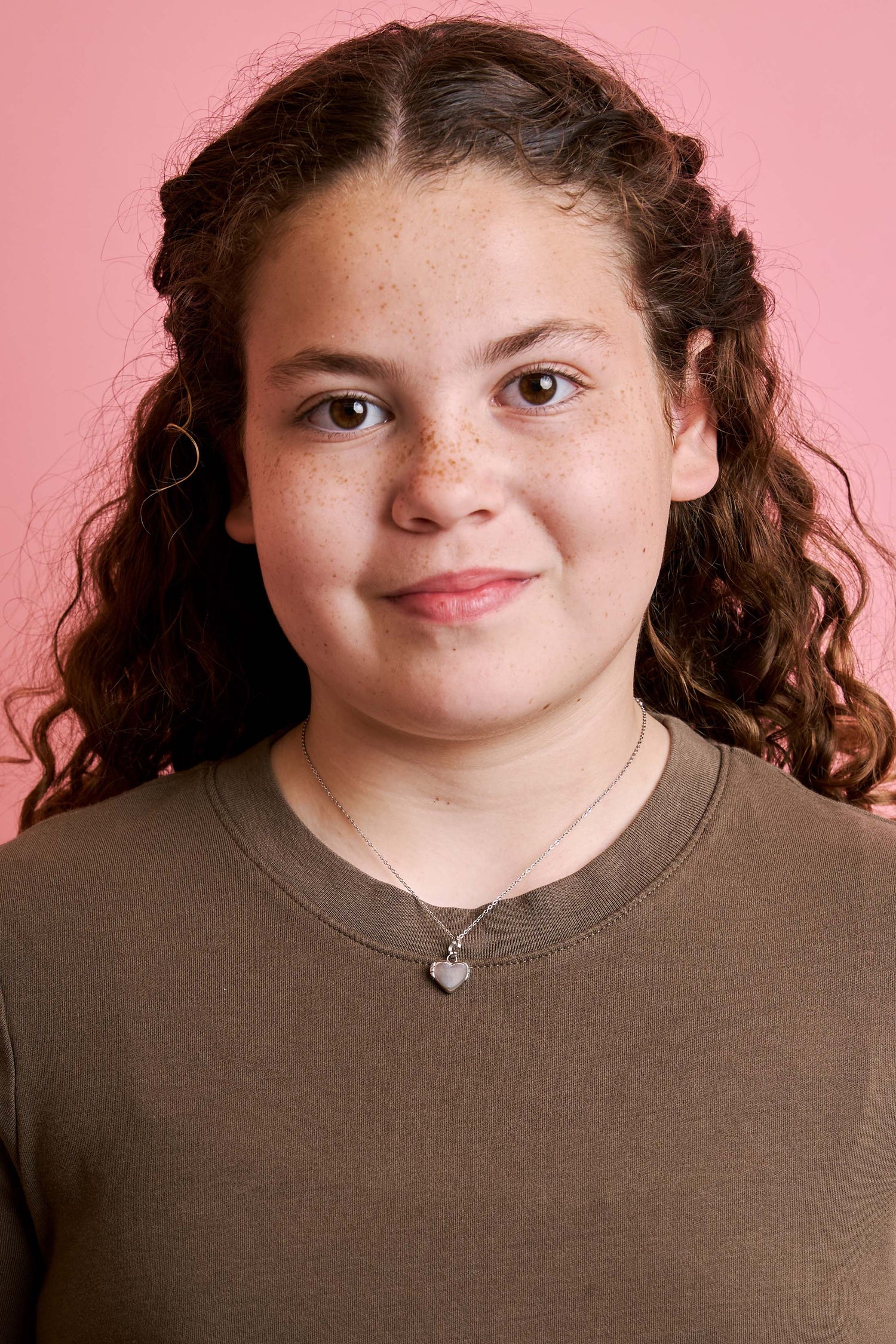 Little Heart Silver Locket Necklace