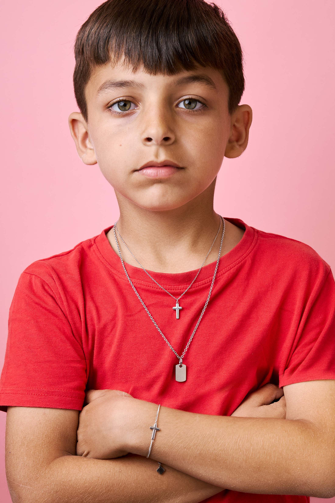 Cross Silver Necklace