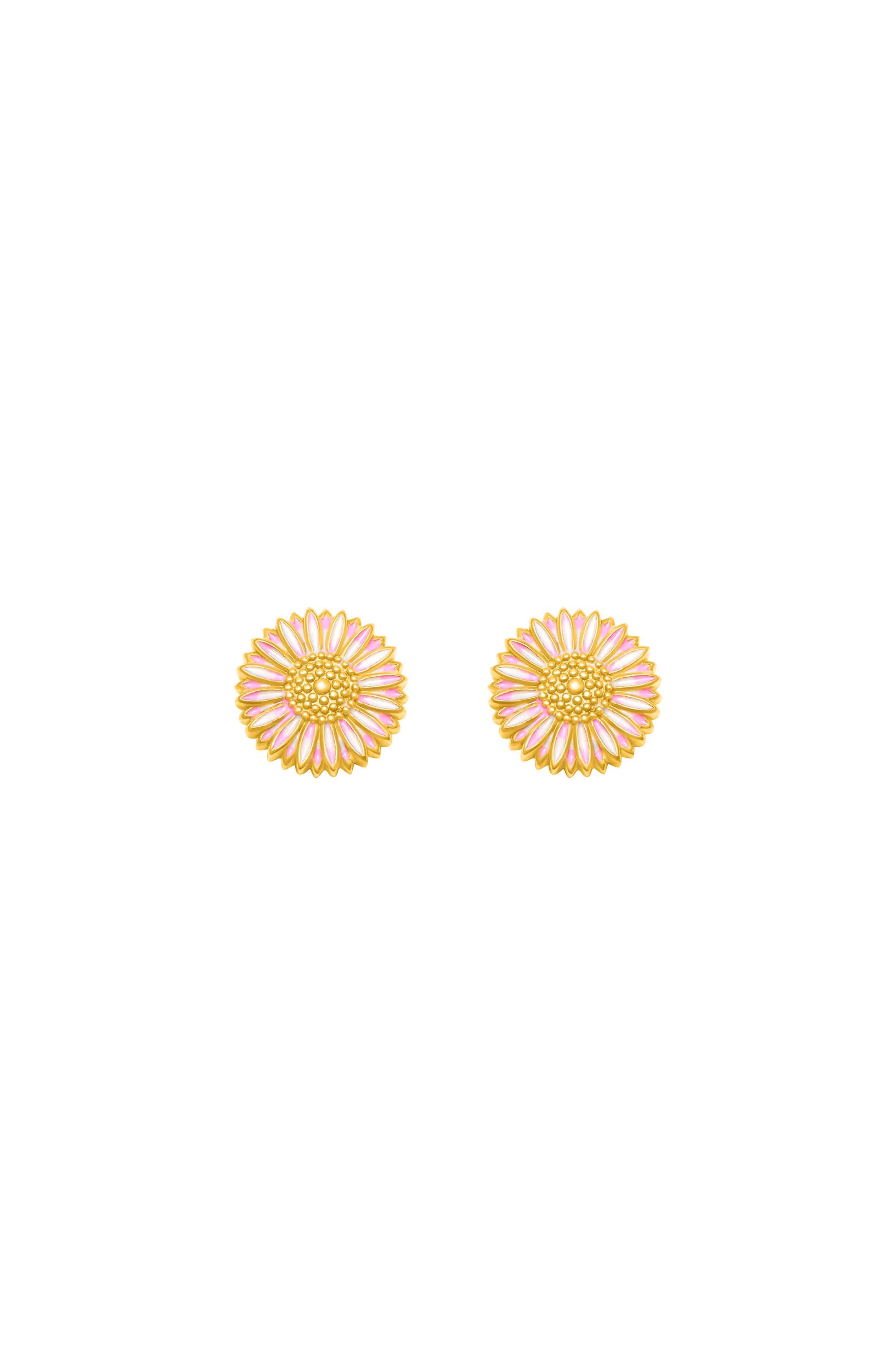 Gerbera Glow Stud Earring Set