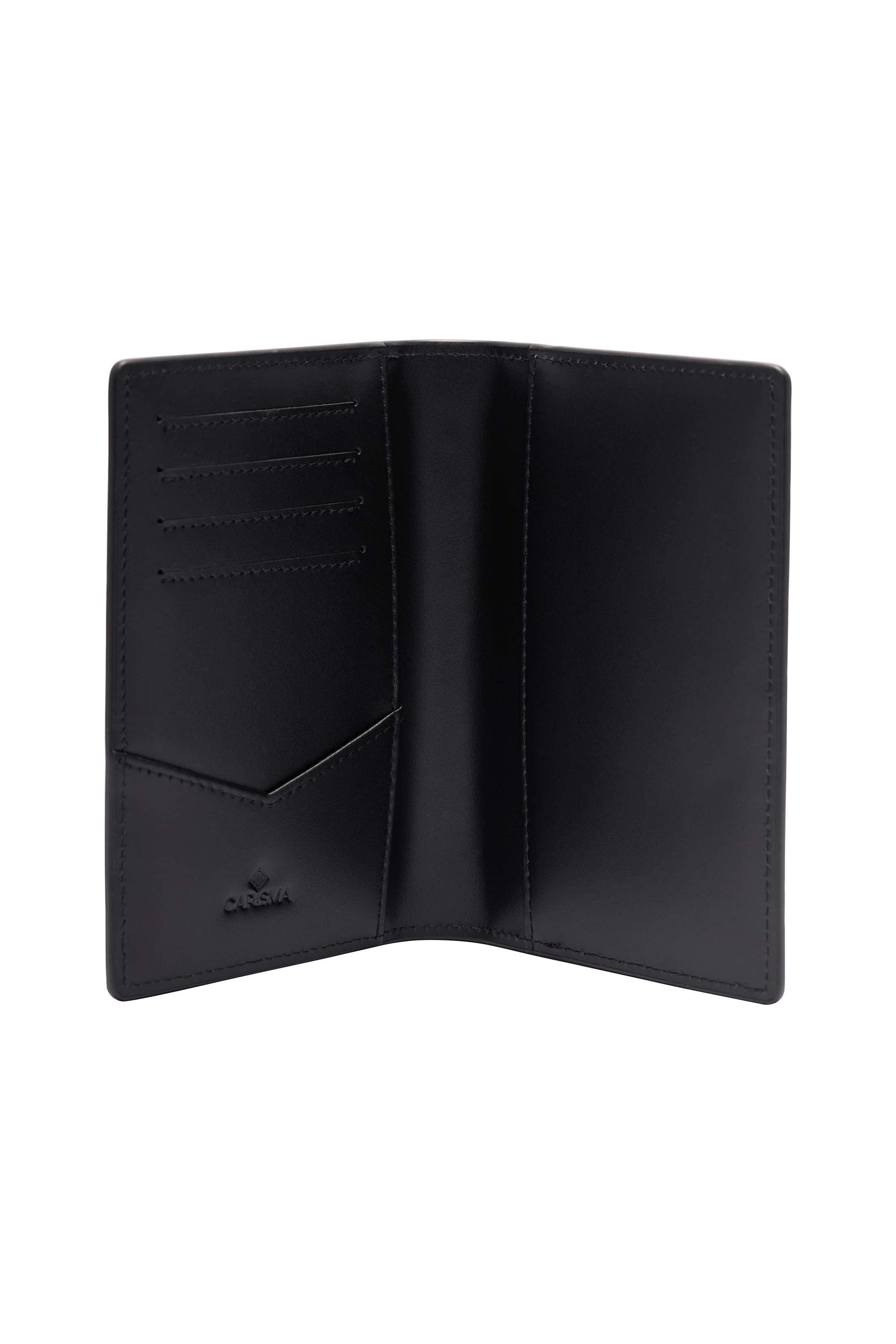 Black Passport Cover &amp; Luggage Tag