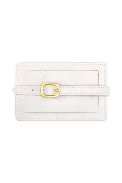 White Passport Cover &amp; Luggage Tag