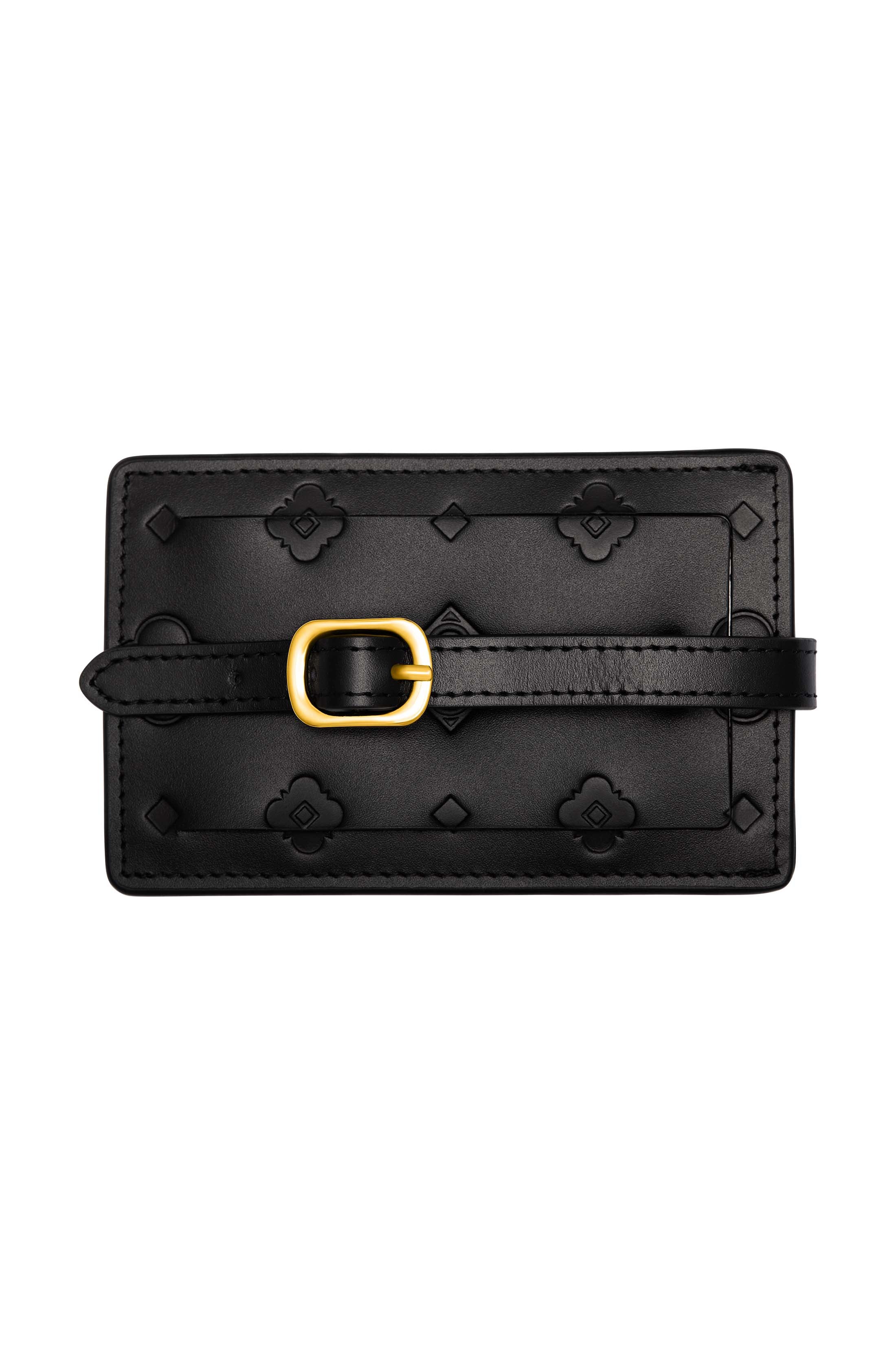 Black Passport Cover &amp; Luggage Tag