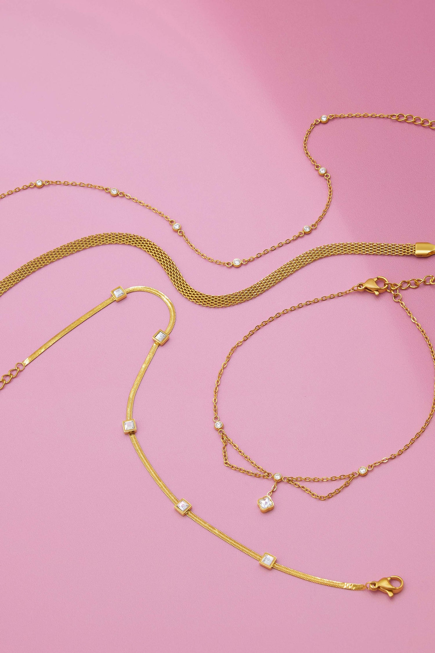 Crystal Ball Anklet