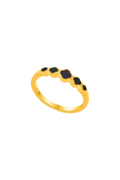Sofia Midnight Sparkle Ring