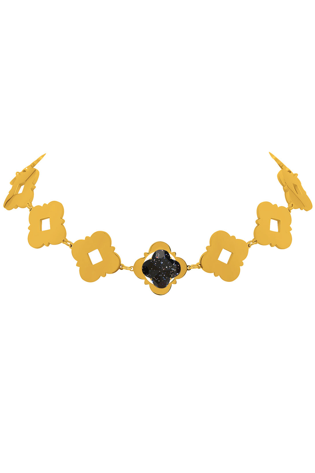 Stone Station Midnight Sparkle Stone Choker