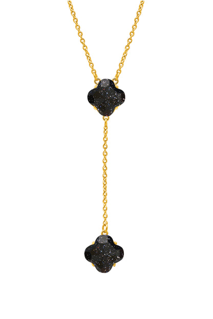 Stone Station Midnight Sparkle Stone Necklace