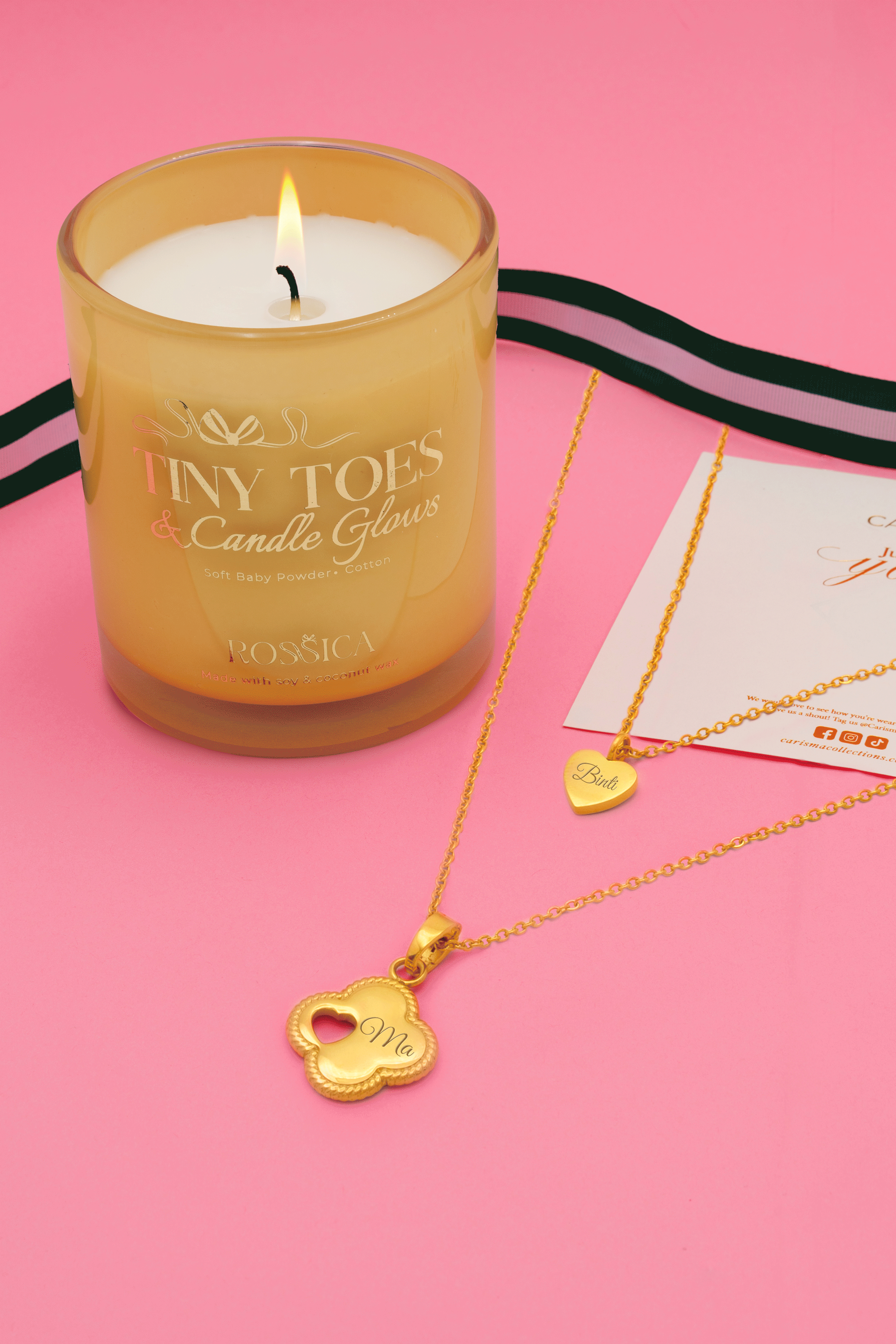 Mum &amp; Me Box &amp; Rossica Candle Gift Set