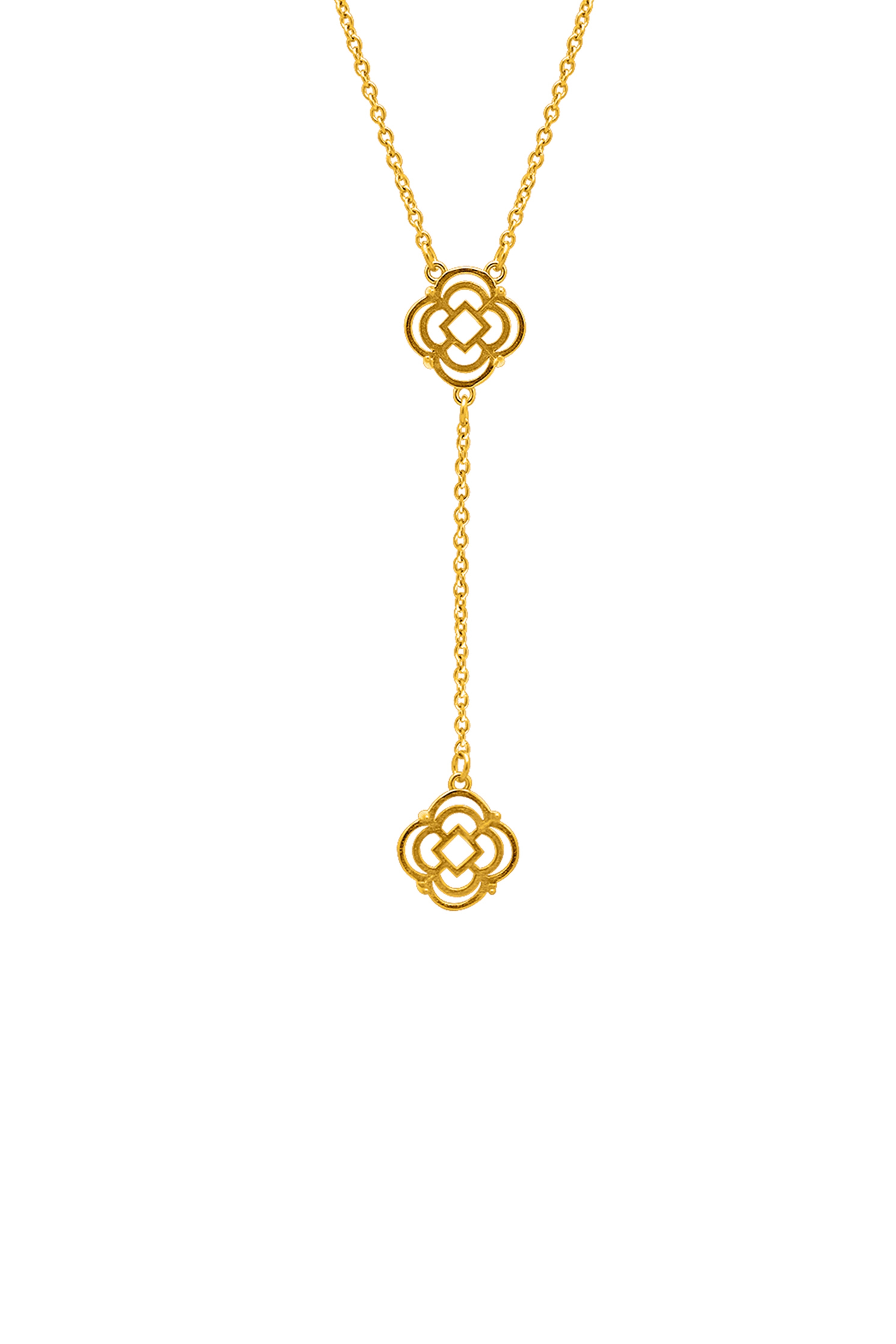 Stone Station Necklace