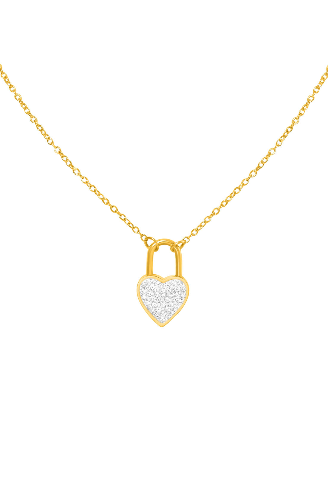 Love On Lock Necklace