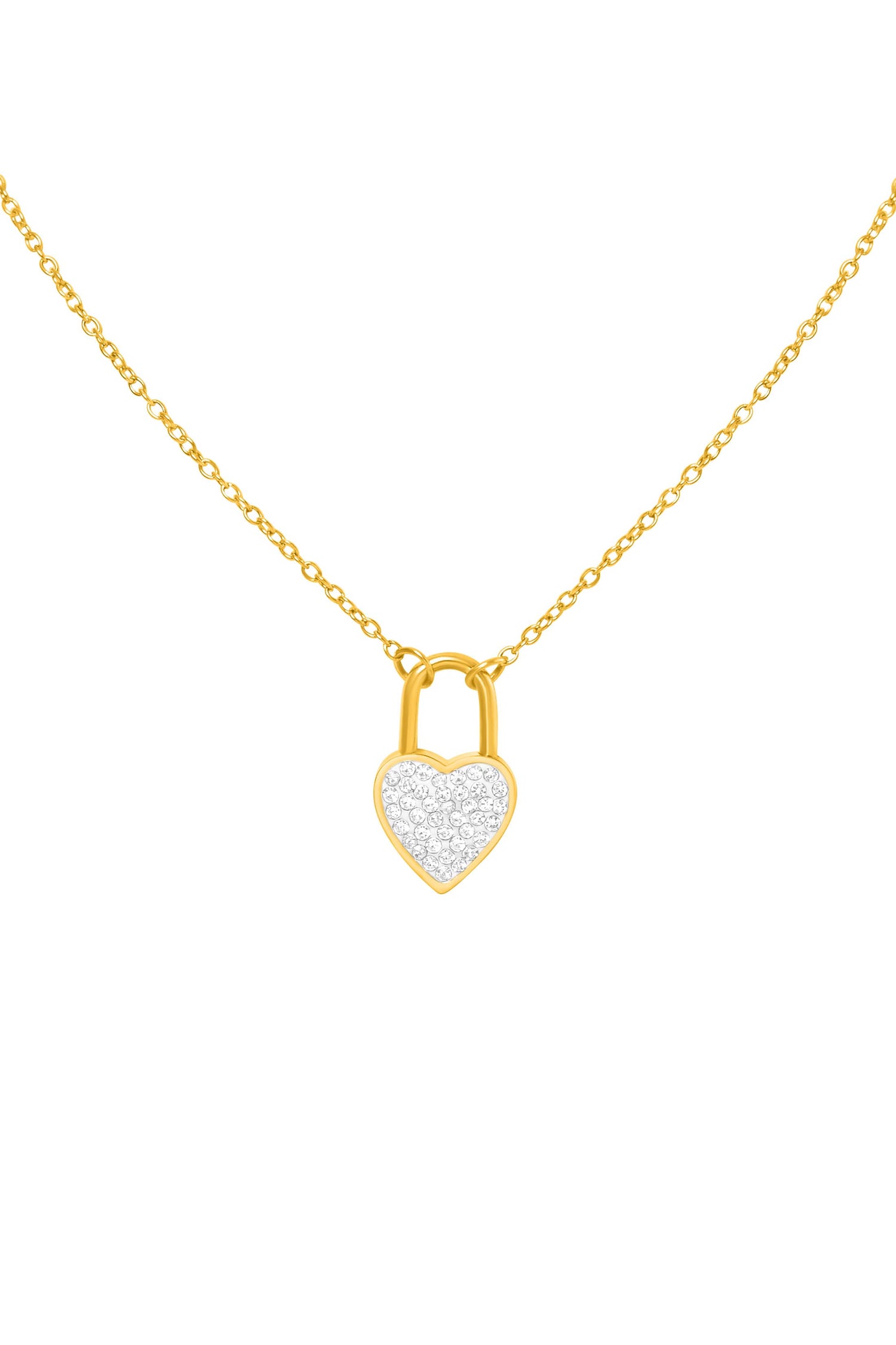 Love On Lock Necklace