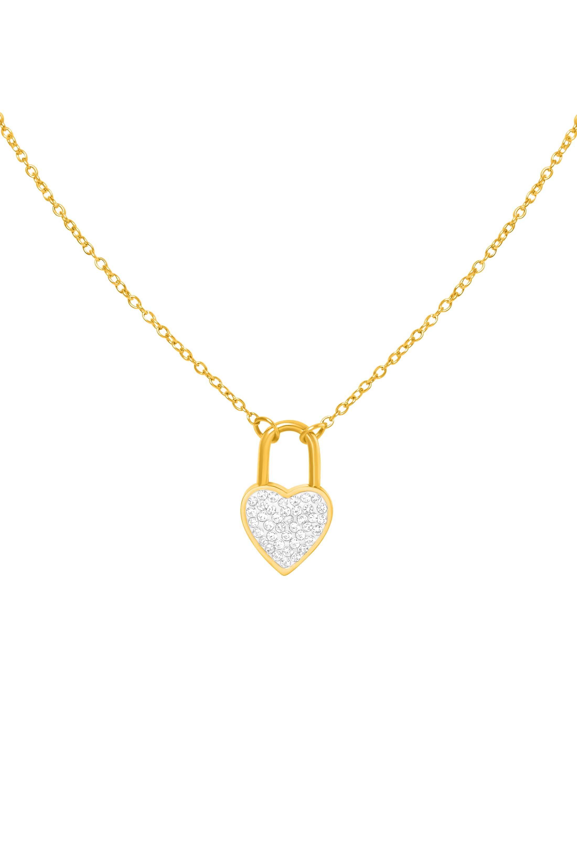 Love On Lock Necklace