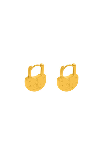 Locked In Earring Set