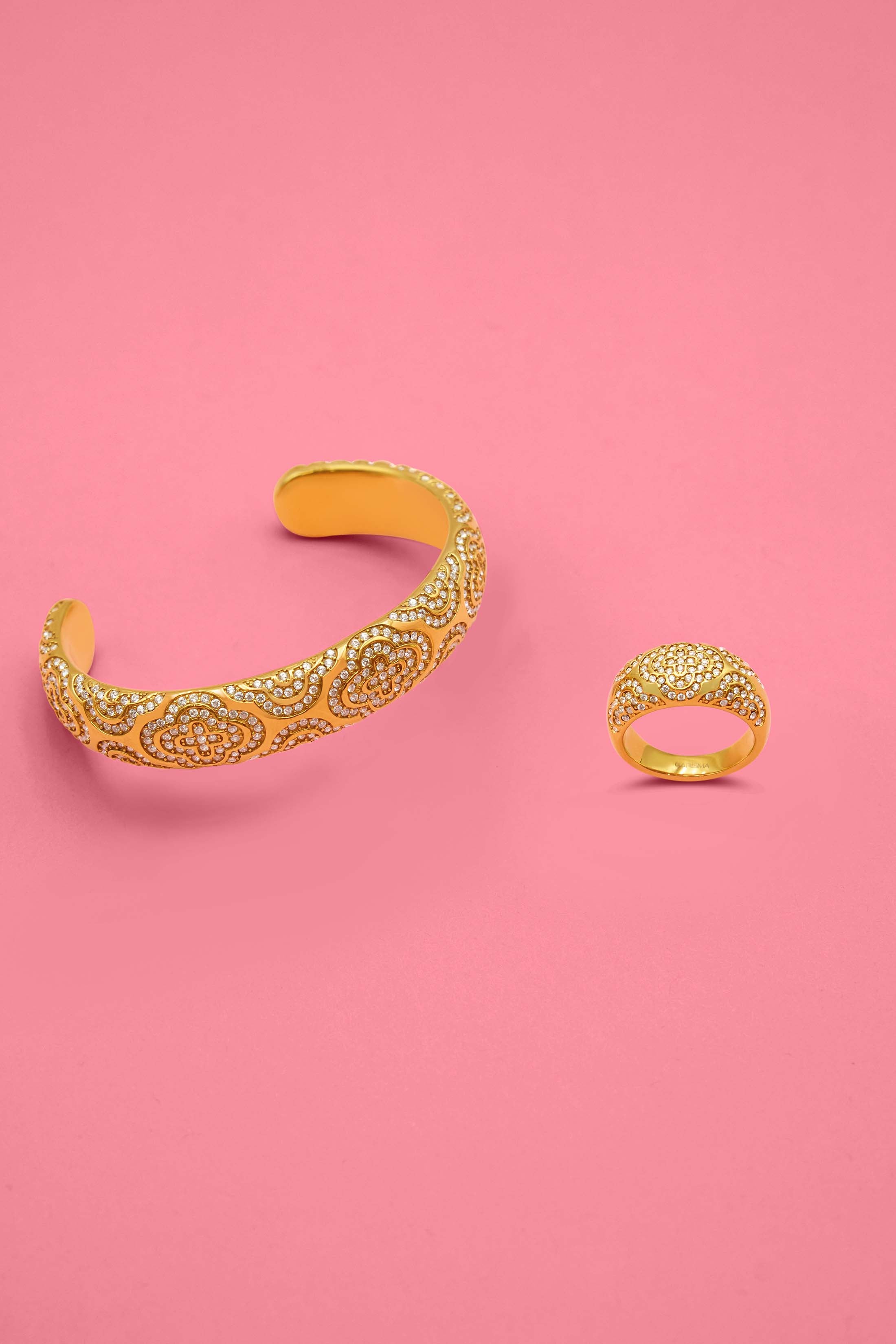 Gemset Glow Ring &amp; Bangle Gift Set