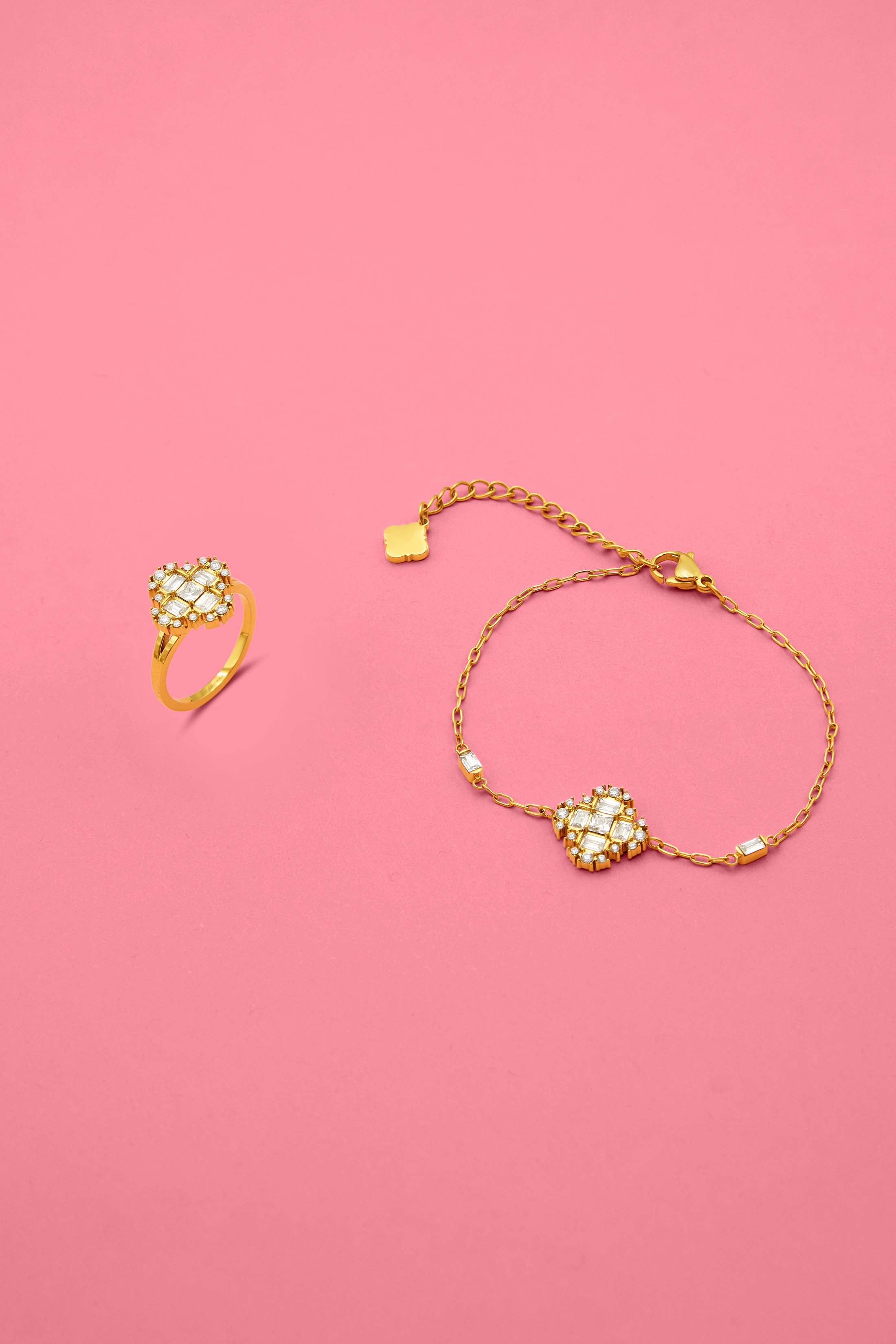 Signature Spark Ring &amp; Bracelet Gift Set