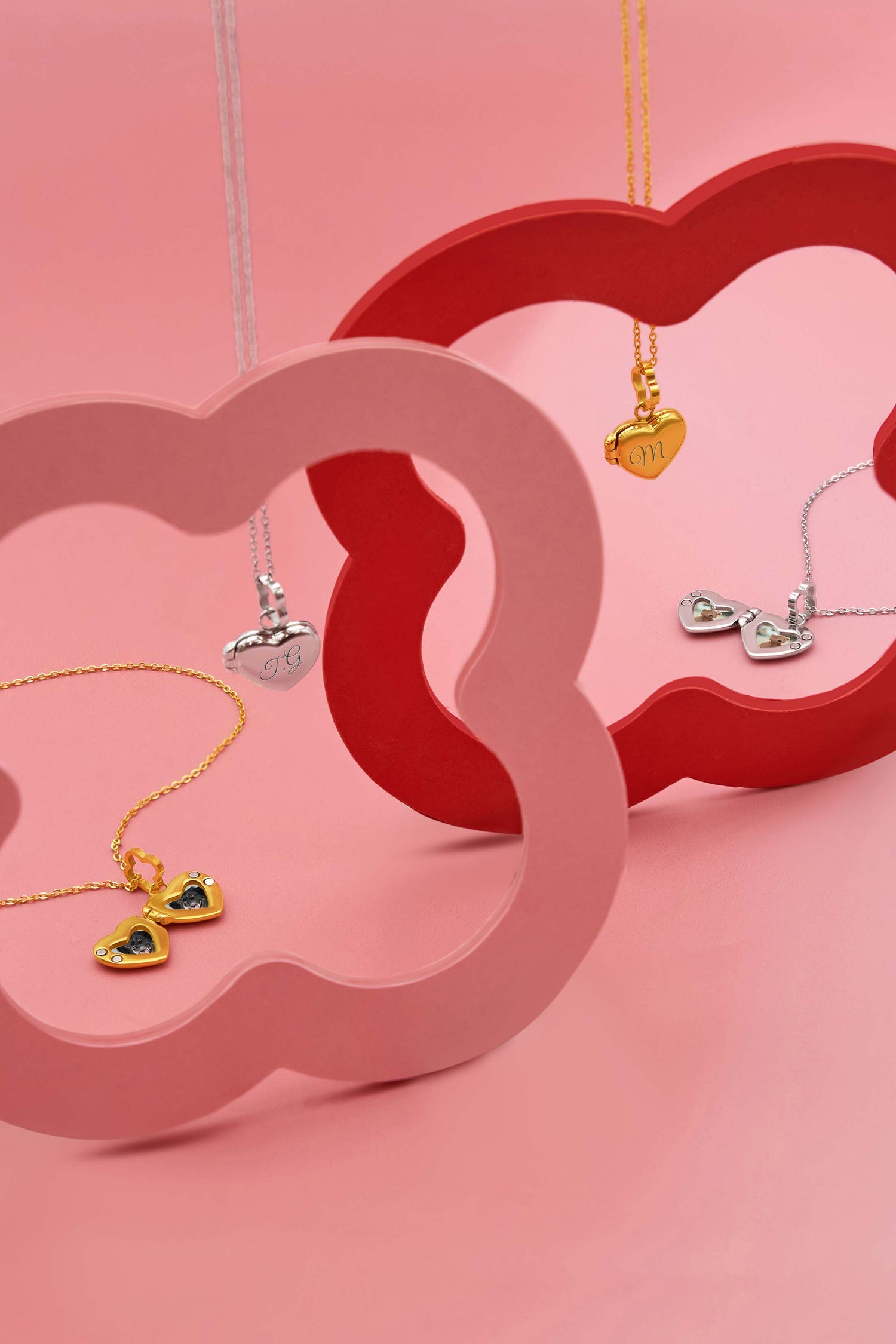 Little Heart Silver Locket Necklace