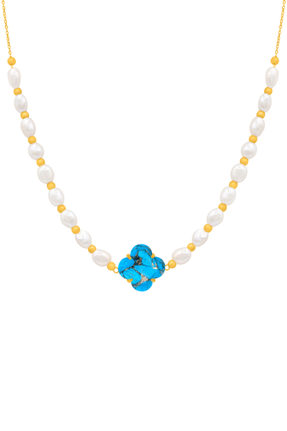 Stone Station Perla Necklace
