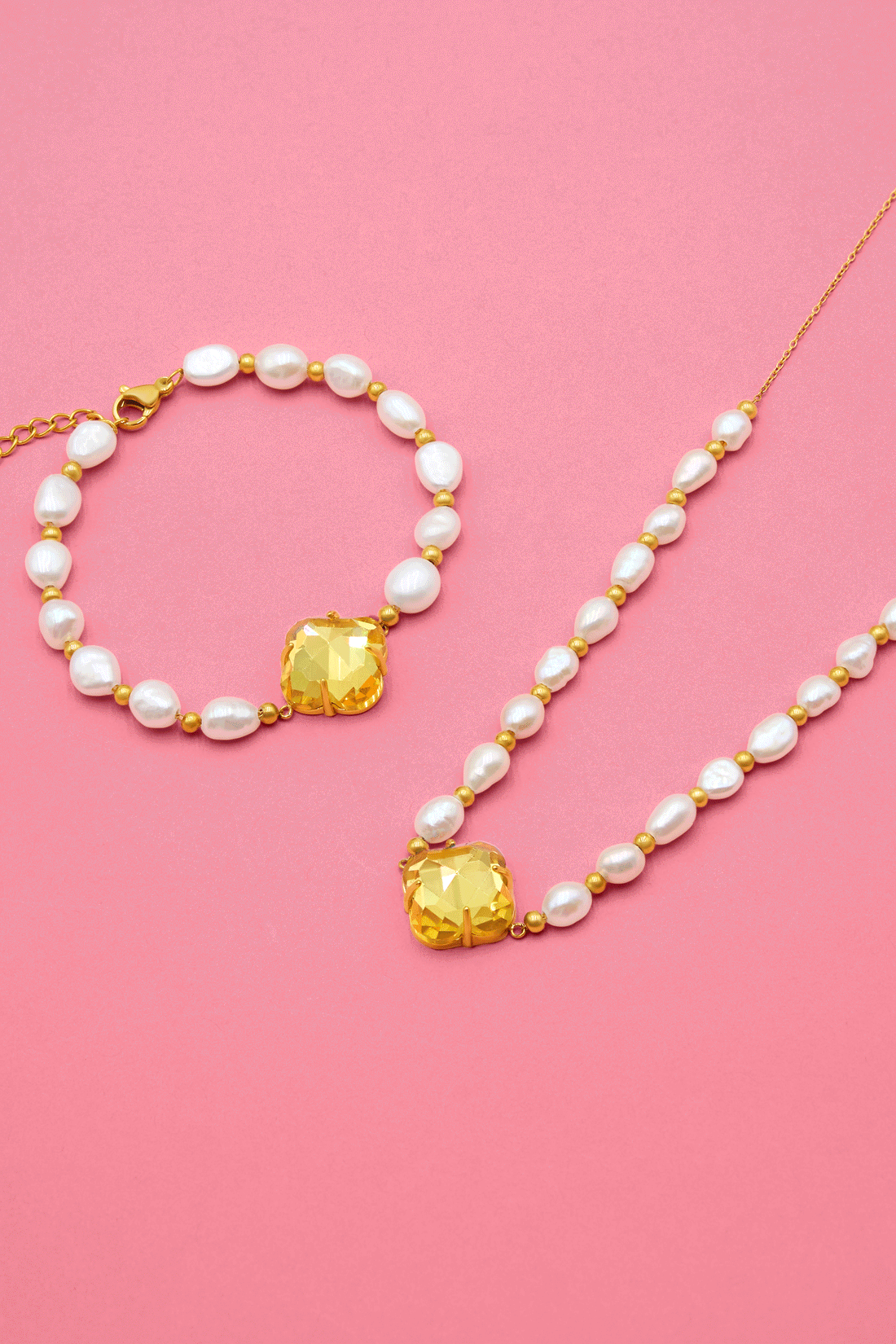 Stone Station Perla Necklace &amp; Bracelet Gift Set