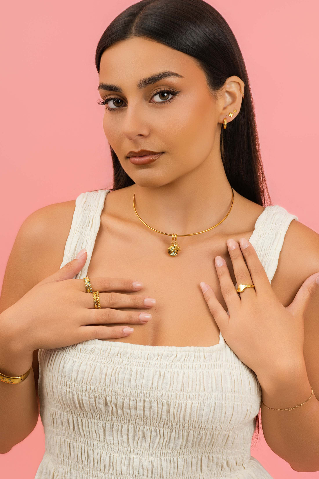 Maltese Cross Cuff Charm