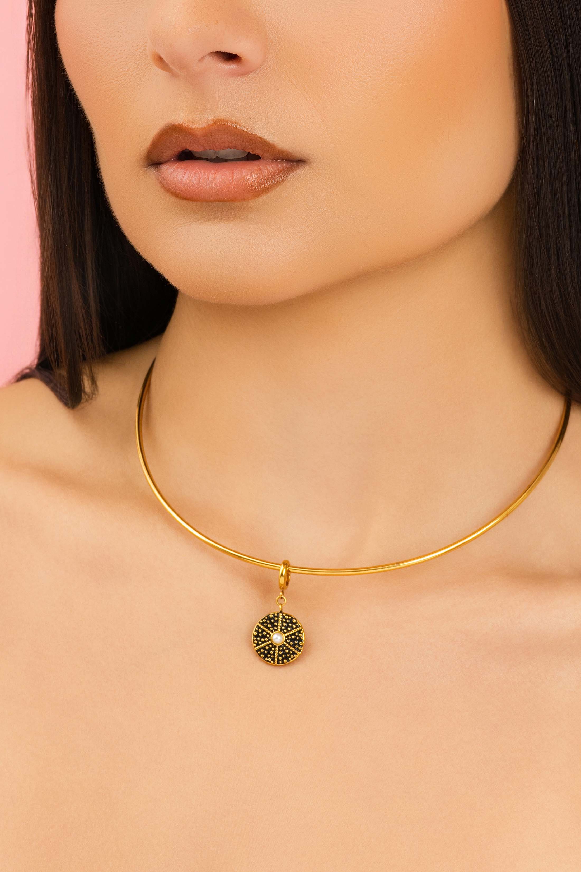 Cuff Necklace - Single Cuff Charm Gift Set