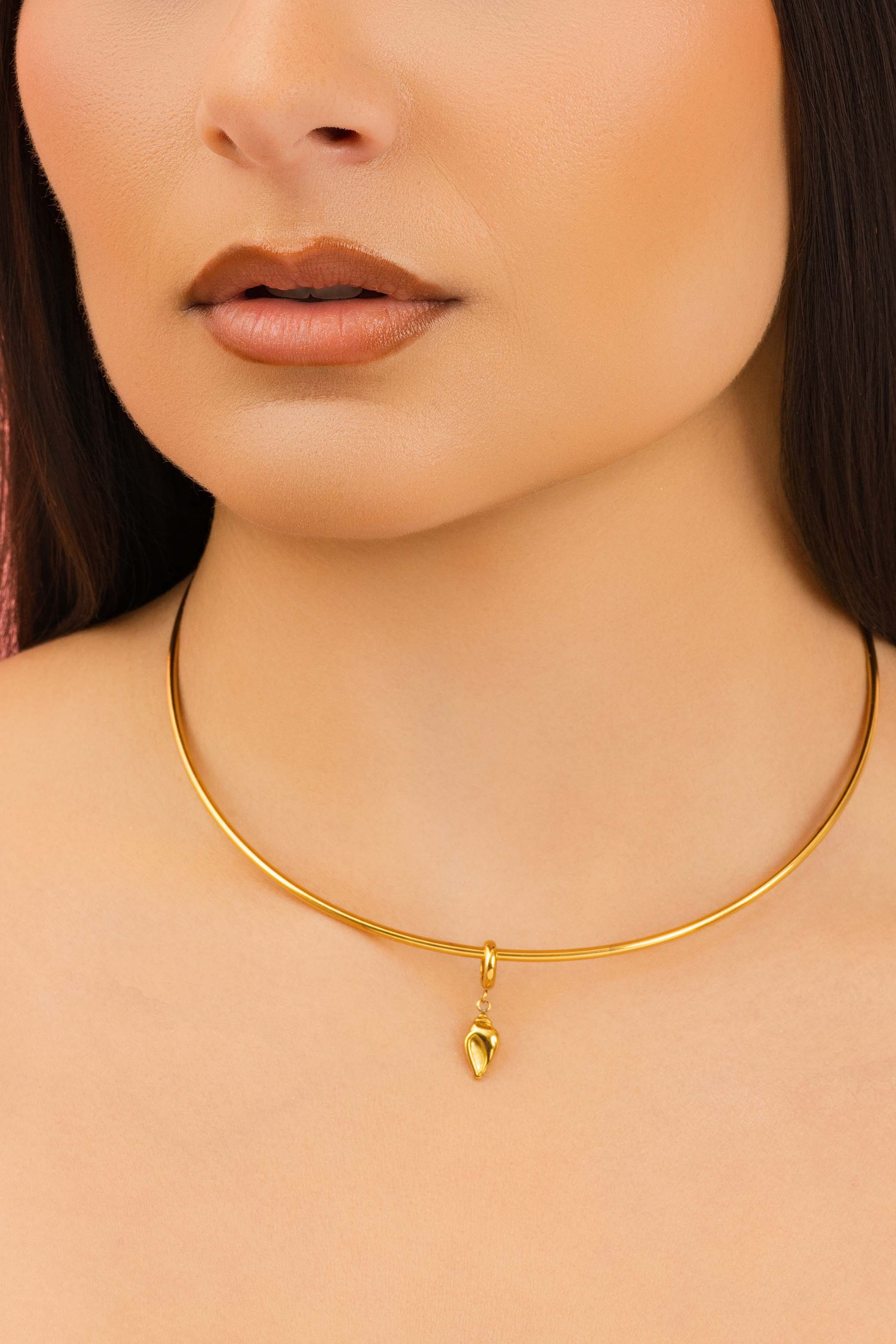 Cuff Necklace - Single Cuff Charm Gift Set