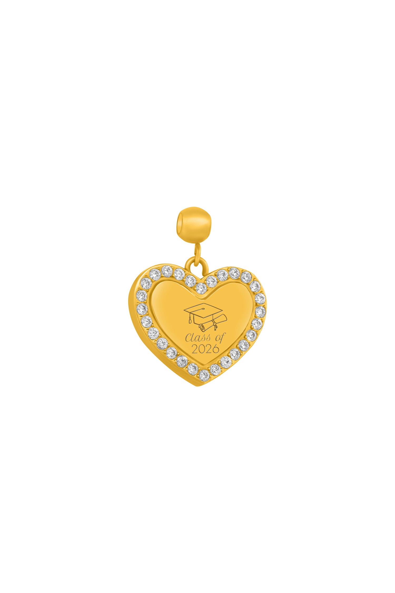 Qalbi Halo Graduation Toggle Charm Pendant