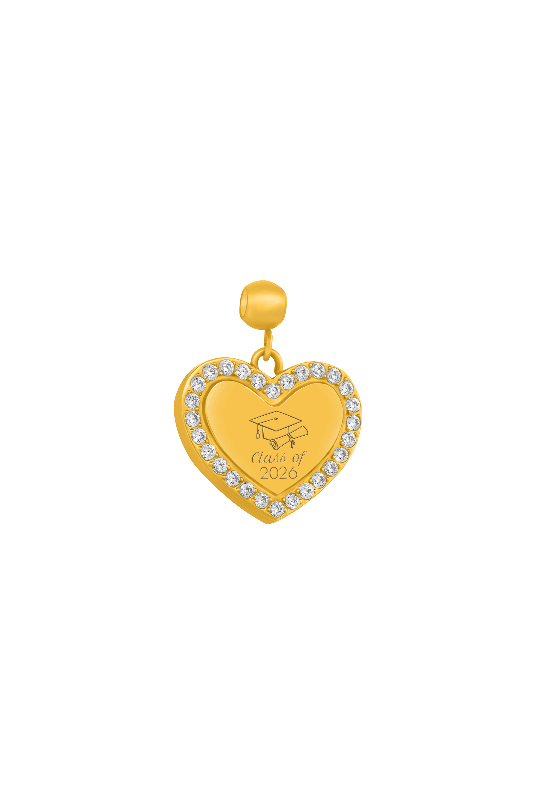 Qalbi Halo Graduation Toggle Charm Pendant