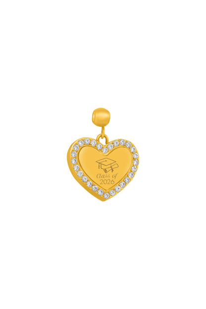 Qalbi Halo Graduation Toggle Charm Pendant