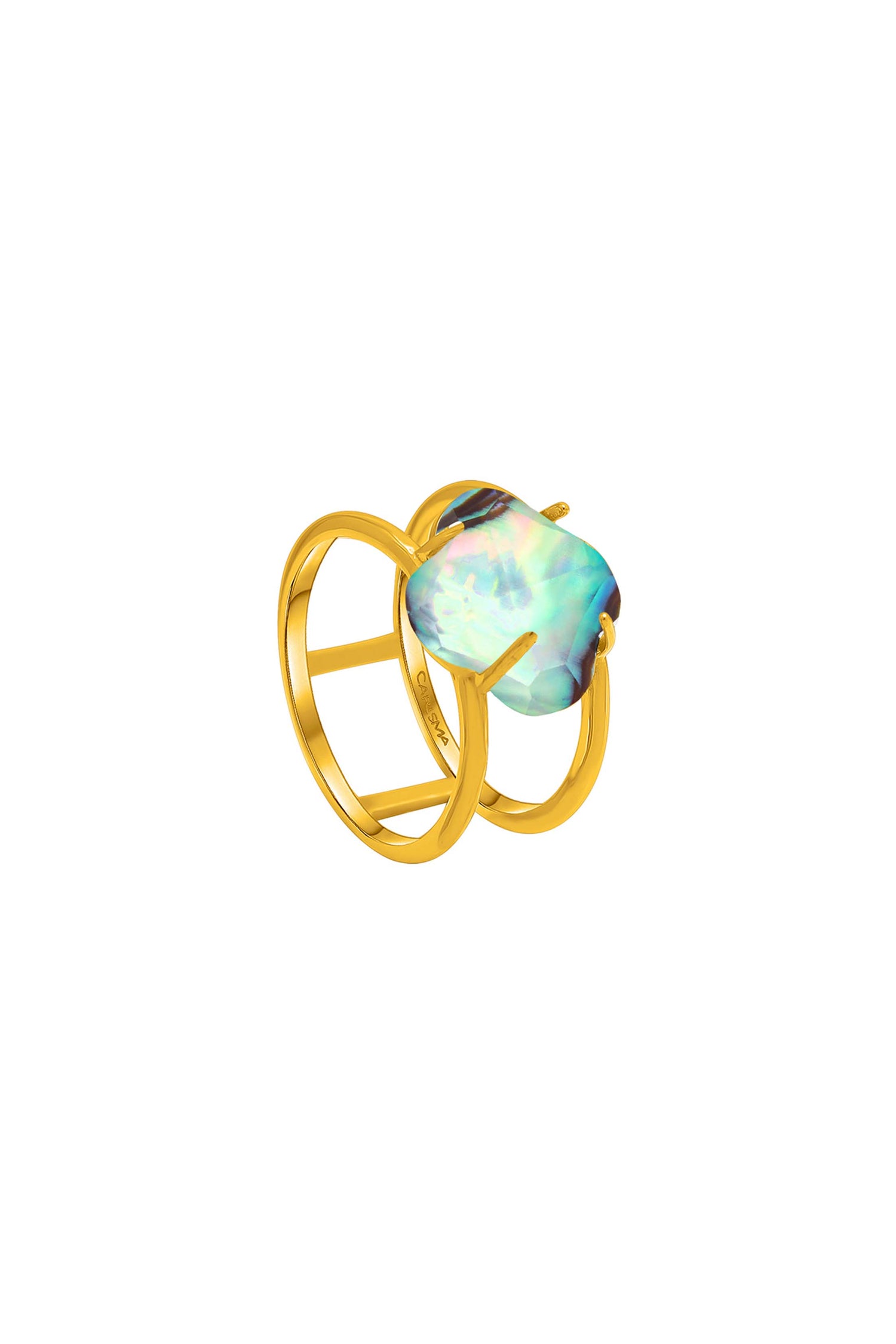 Stone Station Abalone Stone Ring