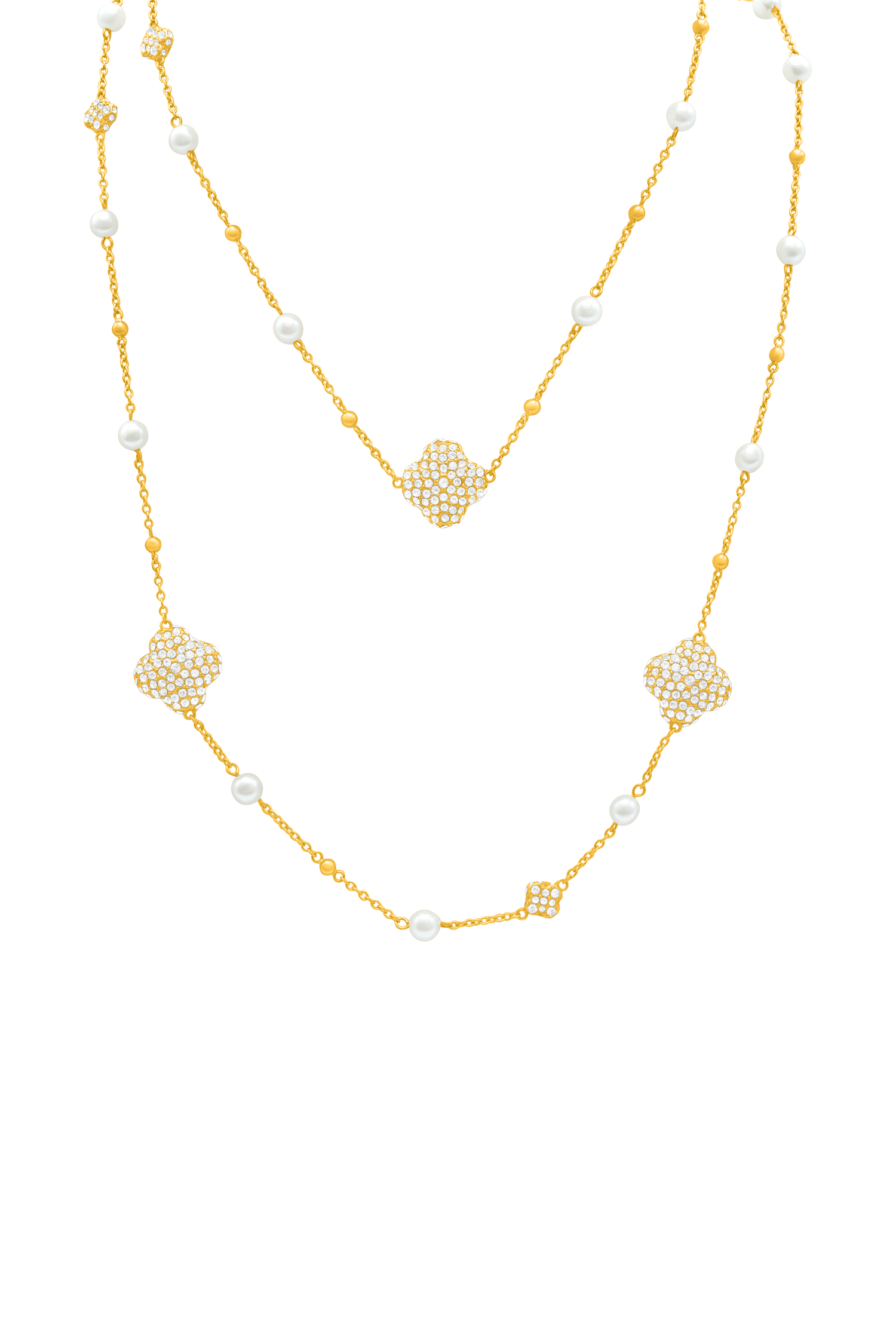 Rossi Éclat Pearl Double Necklace