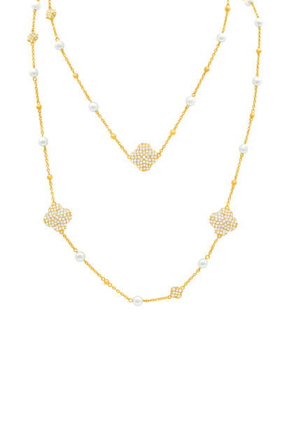 Rossi Éclat Pearl Double Necklace