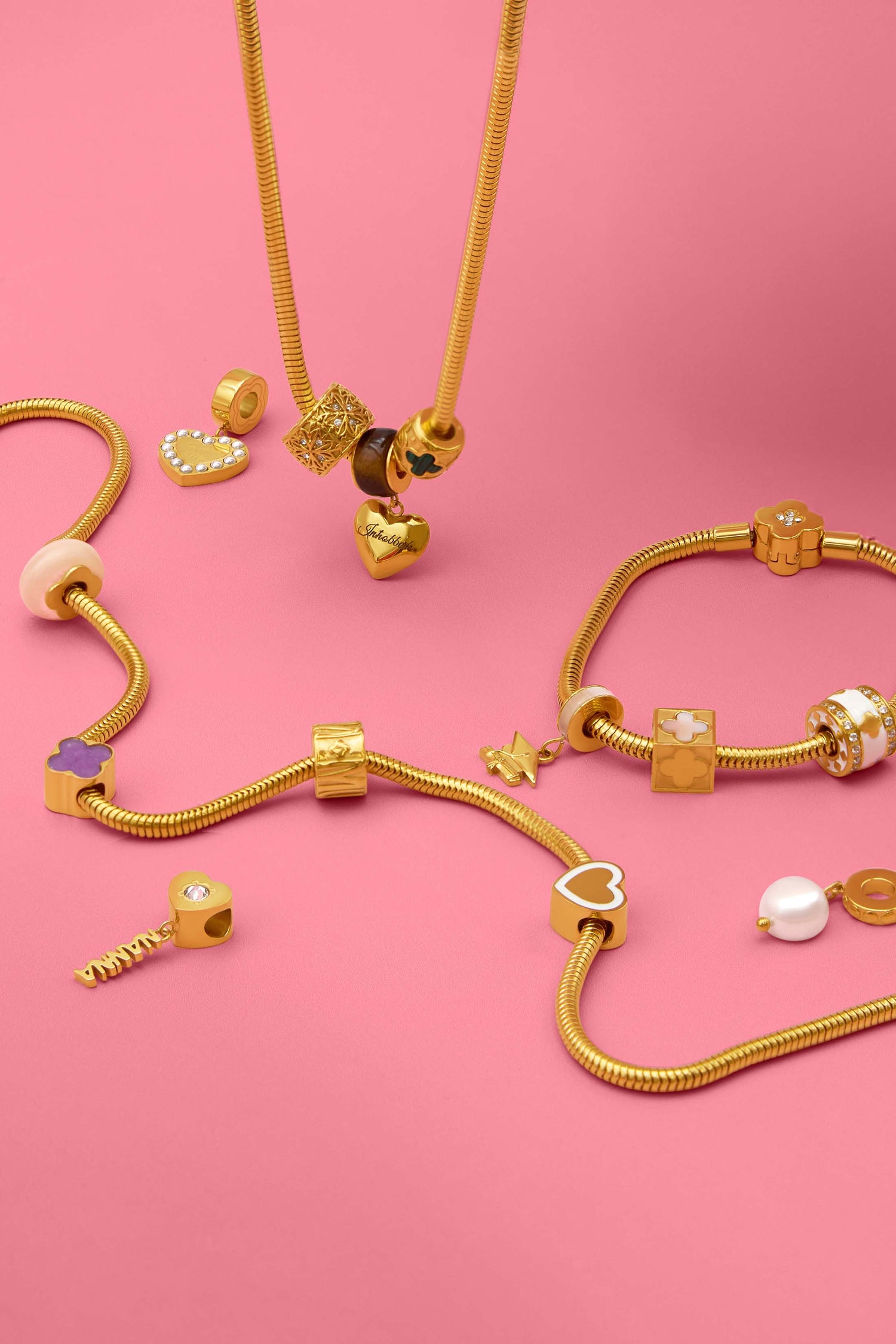 Carisma Token Charm Necklace Gift Set