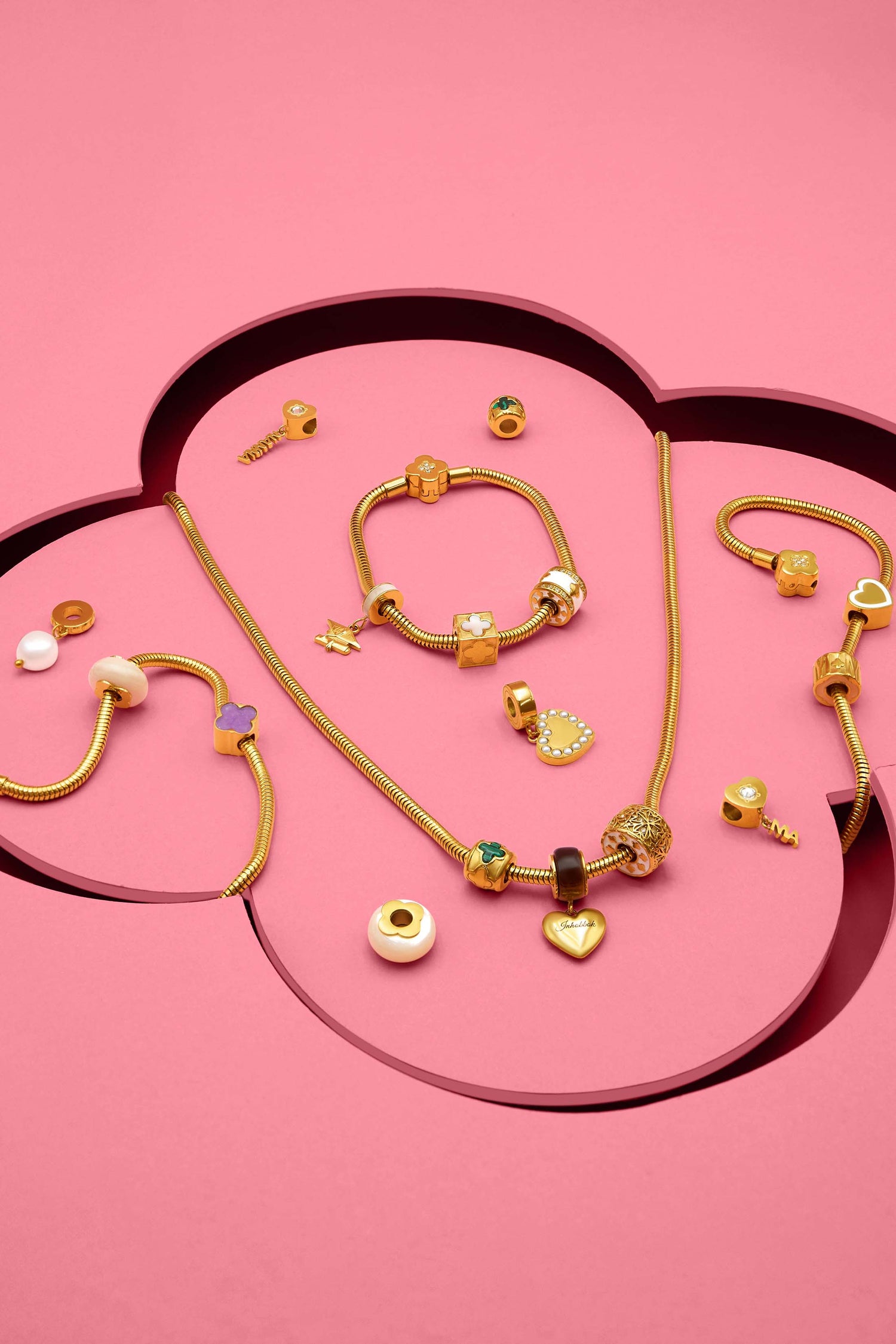 Carisma Token Charm Necklace Gift Set