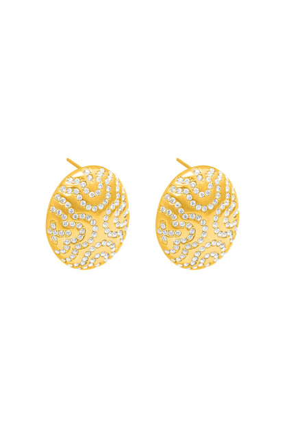 Gemset Glow Stud Earring Set